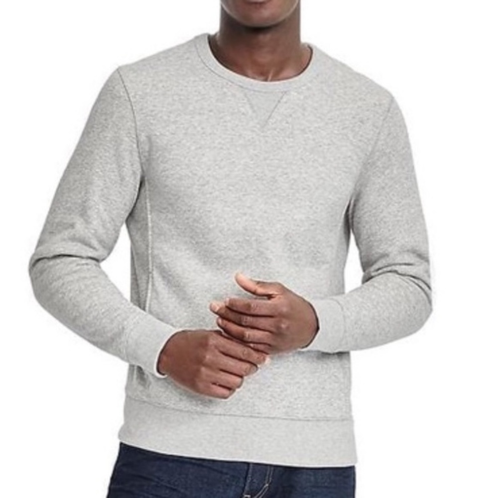 Banana Republic Sherpa Crew Neck Sweatshirt